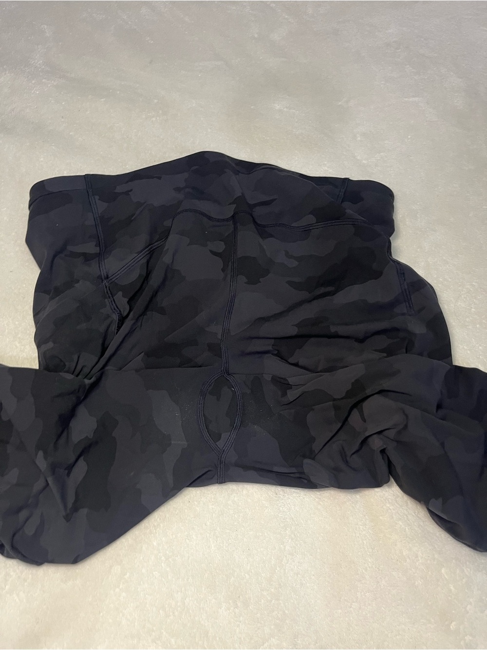 Black Camo Lululemon Leggings - Picture 3 of 5